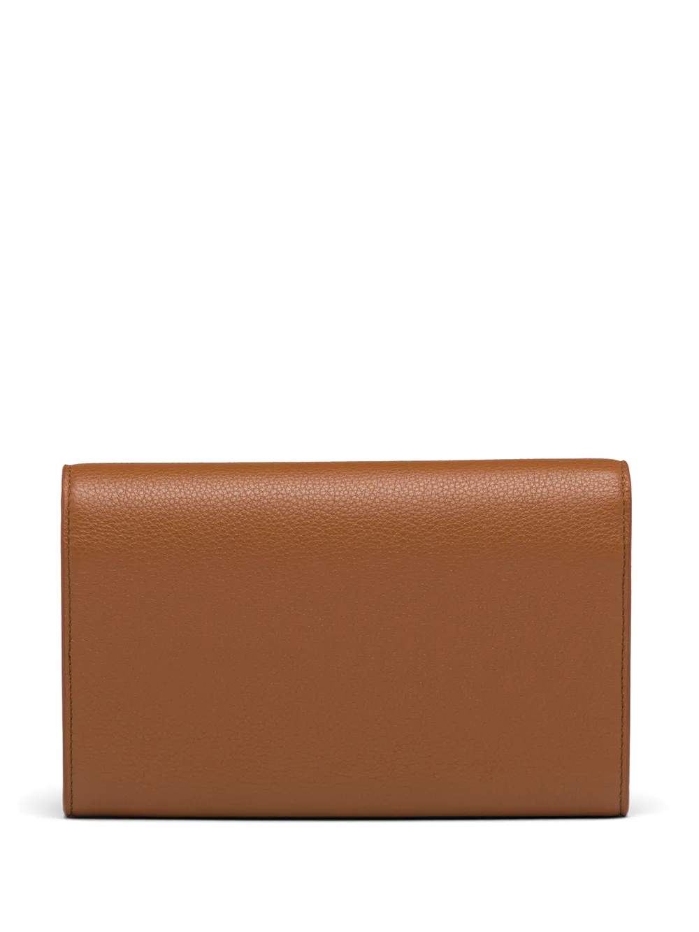 Prada Portemonnee met logo - Bruin