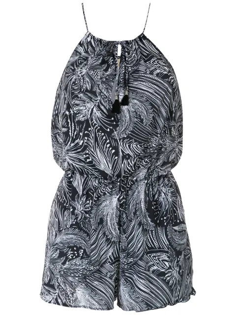 Lygia & Nanny Layla printed playsuit