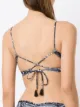 Lygia & Nanny Ilana printed bikini top