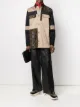 Image 2 of Versace mixed print gabardine shirt