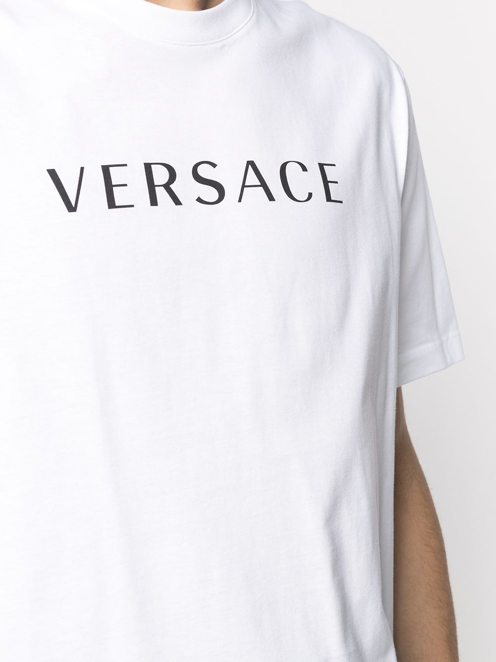 фото Versace футболка с короткими рукавами и логотипом