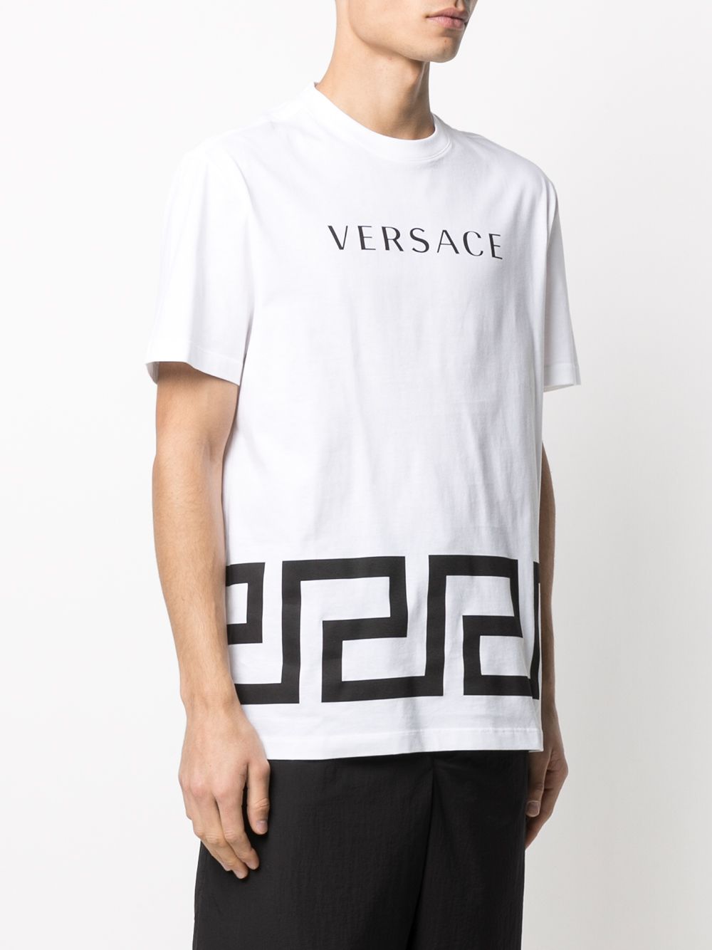 фото Versace футболка с короткими рукавами и логотипом