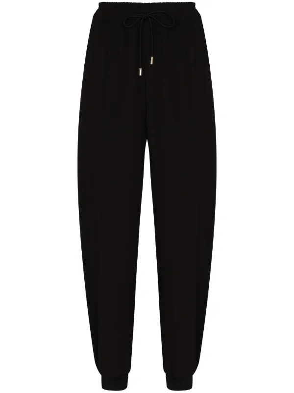 tapered leg track pants