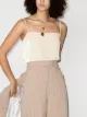 Image 2 of Reformation Ross velvet-effect top
