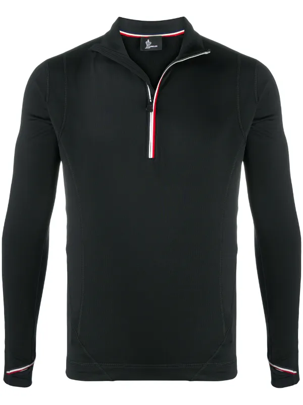 Moncler Grenoble Long-sleeve Sweatshirt in Black