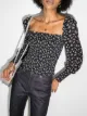 Image 2 of Reformation Pinto smocked floral-print top