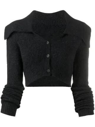 helmut lang cropped cardigan