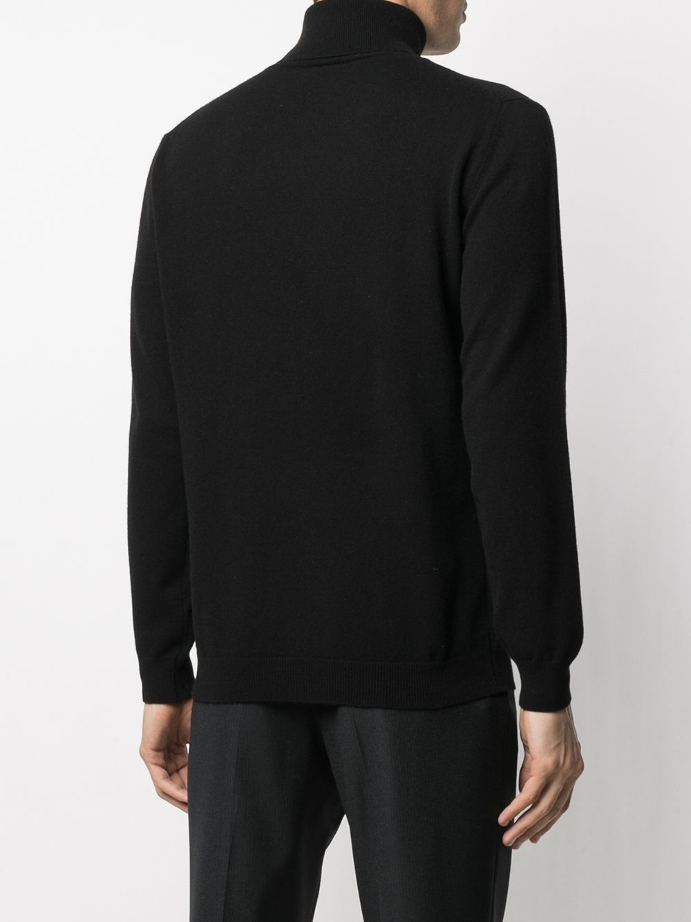 фото Cenere gb silk-cashmere roll neck jumper