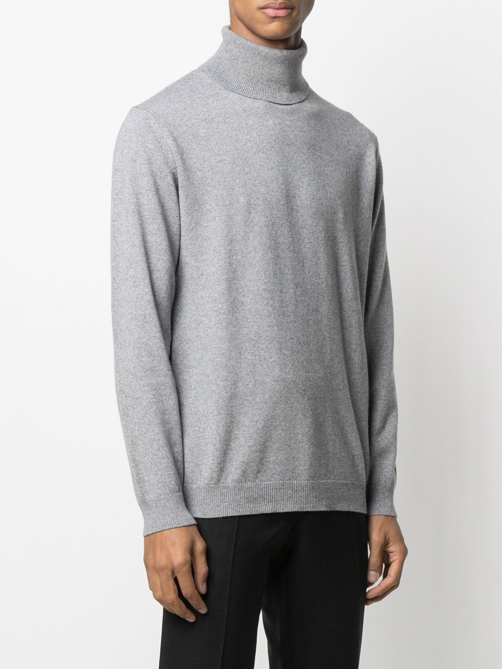 фото Cenere gb silk-cashmere roll neck jumper