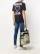 Image 2 of Golden Goose Sneakers Lover-print T-shirt