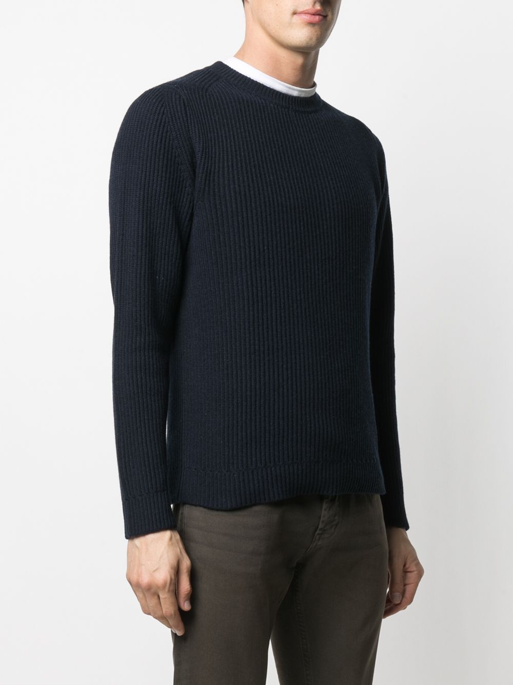 фото Cenere gb cashmere-silk ribbed knit jumper