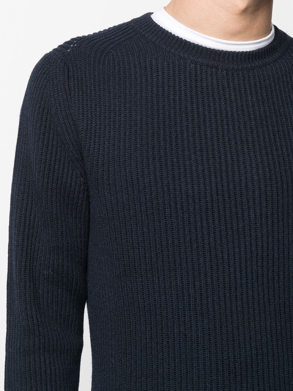 фото Cenere gb cashmere-silk ribbed knit jumper