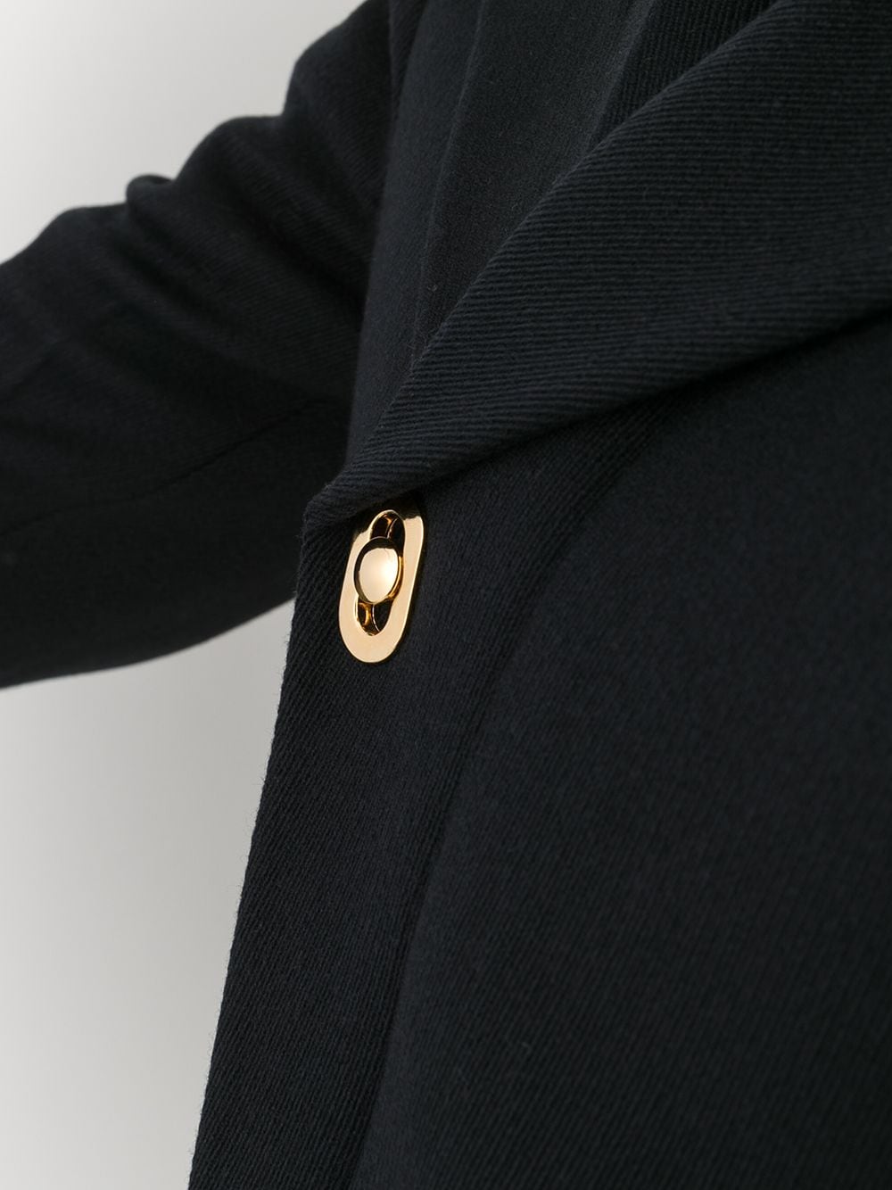 фото Bottega veneta длинное двубортное пальто