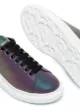 Image 2 of Alexander McQueen iridescent Oversized low-top sneakers