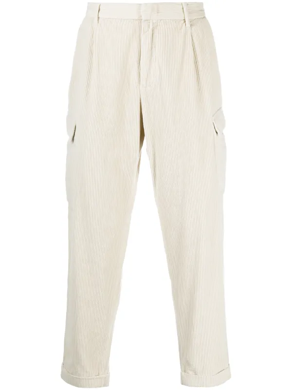 corduroy cargo trousers
