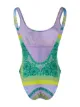 Image 2 of Versace Barocco Mosaic-print swimsuit