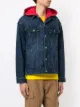 A BATHING APE® Shark layered denim jacket