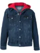 Image 1 of A BATHING APE® Shark layered denim jacket