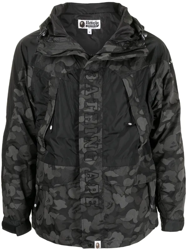 bathing ape reflective jacket