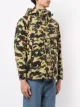 A BATHING APE® camouflage print hooded jacket