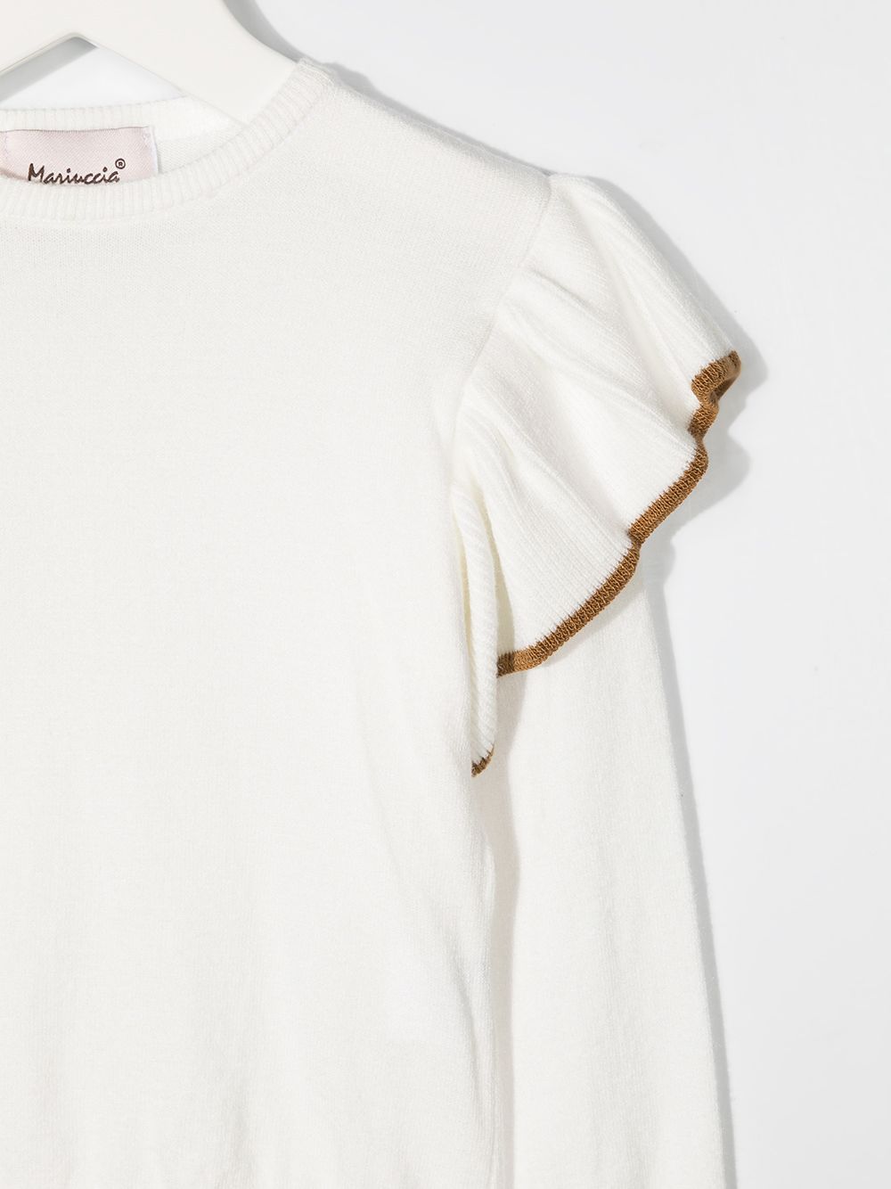 фото Mariuccia milano kids ruffle detail jumper