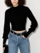 Image 2 of Reformation ribbed open back jumper