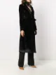 Blazé Milano double-breasted velvet coat