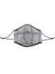 Image 1 of JW Anderson logo pattern face mask