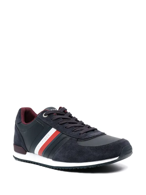 tommy hilfiger red trainers