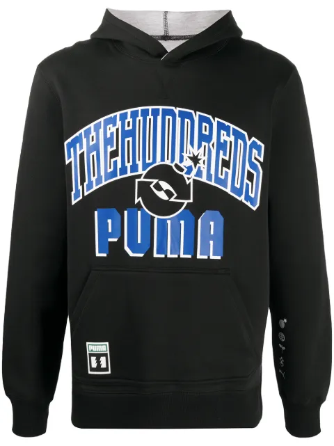 puma x the hundreds moletom com capuz