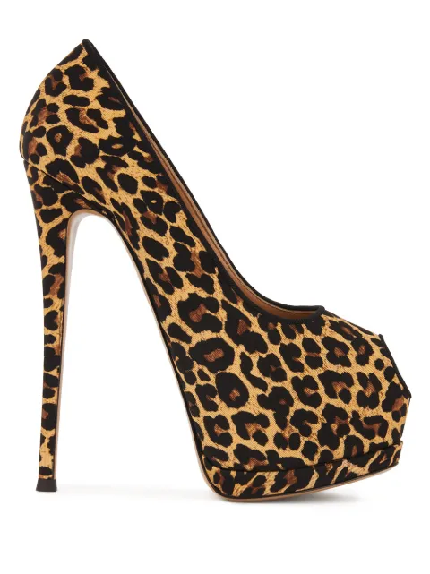 Giuseppe Zanotti Sharon leopard-print pumps