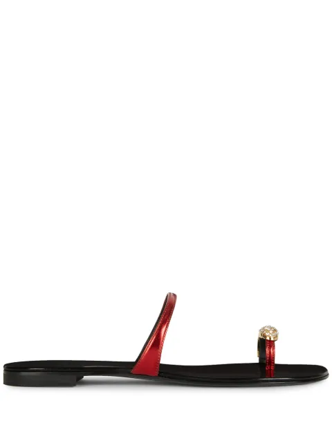 Giuseppe Zanotti Ring toe-strap sandals