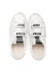 Golden Goose Kids double logo strap sneakers