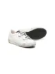 Image 2 of Golden Goose Kids double logo strap sneakers