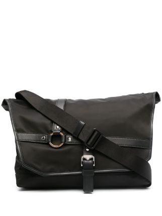 Versace Large Harness Detail Messenger Bag - Farfetch