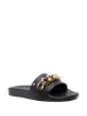Image 2 of Versace Medusa chain leather slides