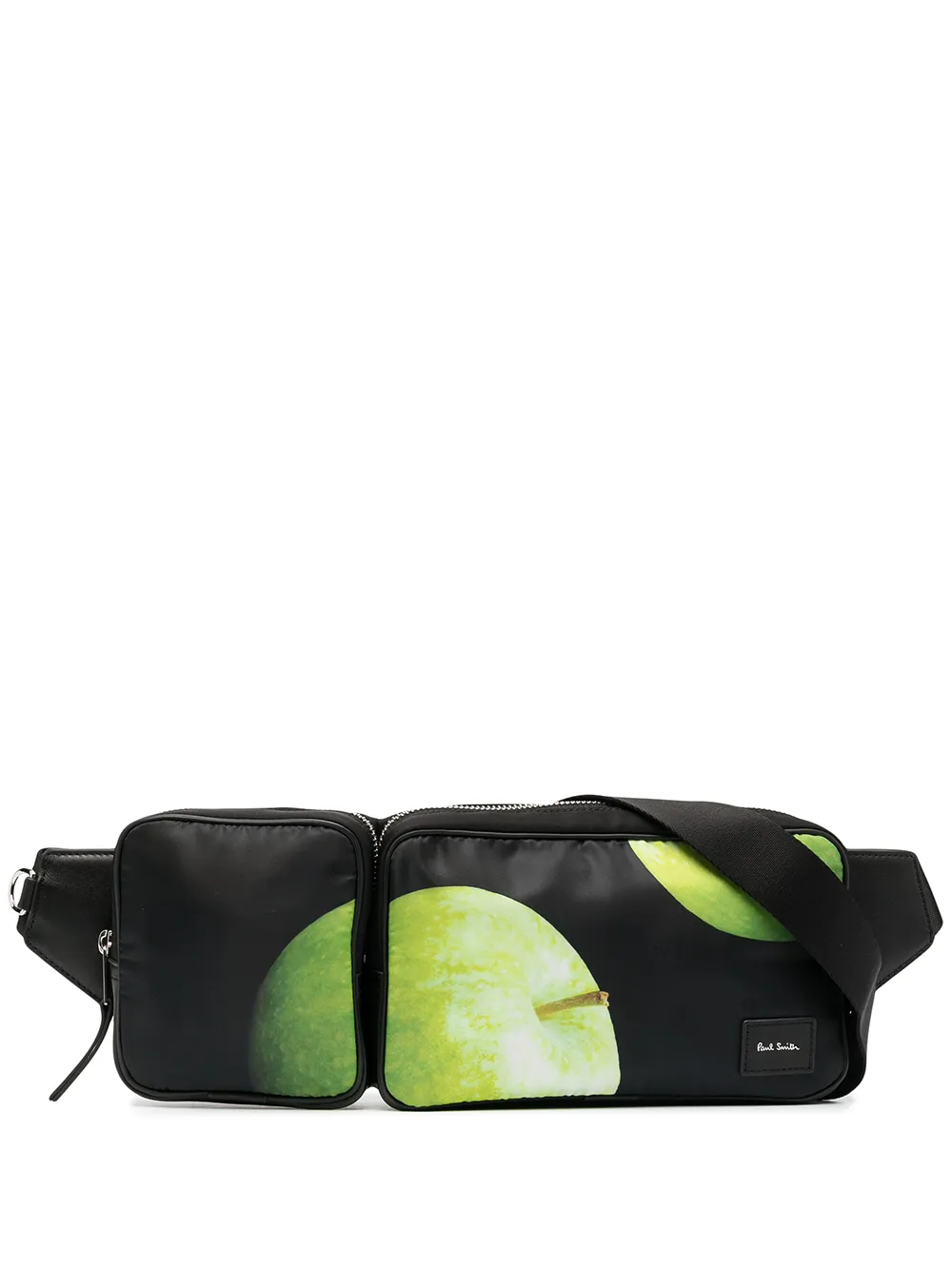 

Paul Smith cangurera con estampado Green Apple - Negro