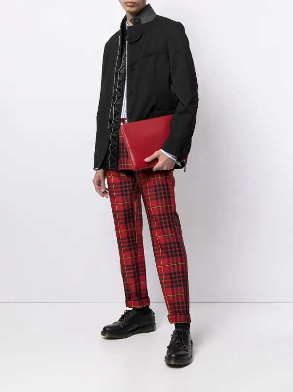 Comme Des Garçons Wallet レザー iPad ケース | レッド