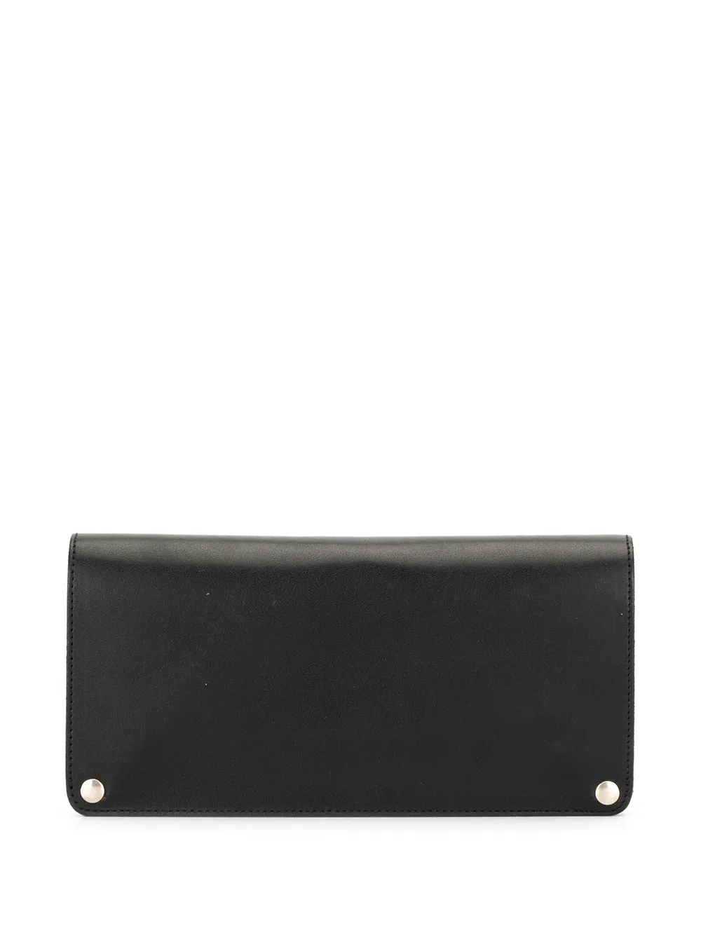 Comme Des Garçons Wallet slogan-print leather wallet | Men | Image 2
