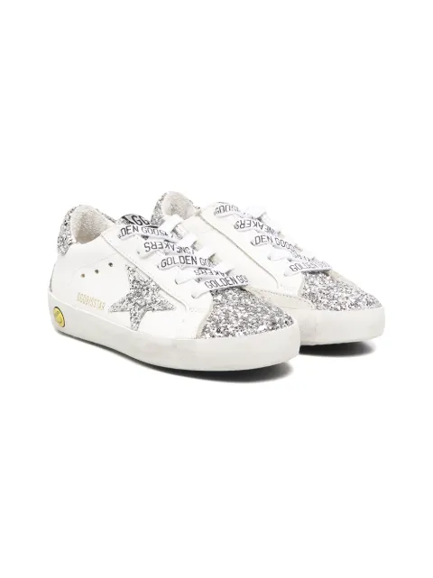 Golden Goose Kids سنيكر بزينة جليتر