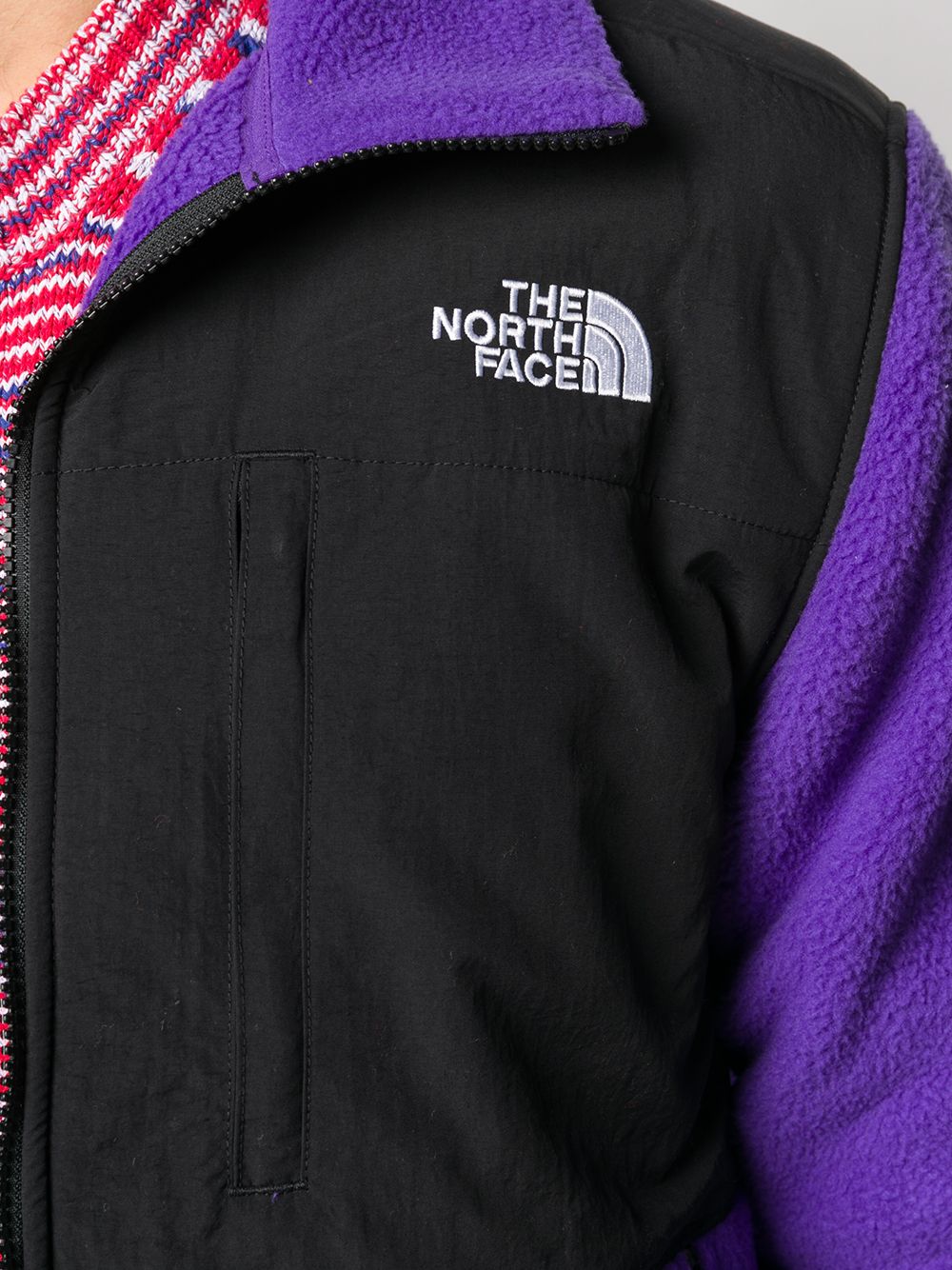 фото The north face куртка на молнии с логотипом