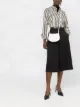 Image 2 of Nili Lotan cropped virgin wool-blend palazzo trousers