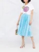 Image 2 of Versace pleated mid-length skirt