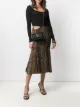 Image 2 of Versace snake-print mid-length skirt