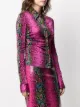 Versace python-print shirt