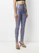 Versace leopard-print skinny trousers