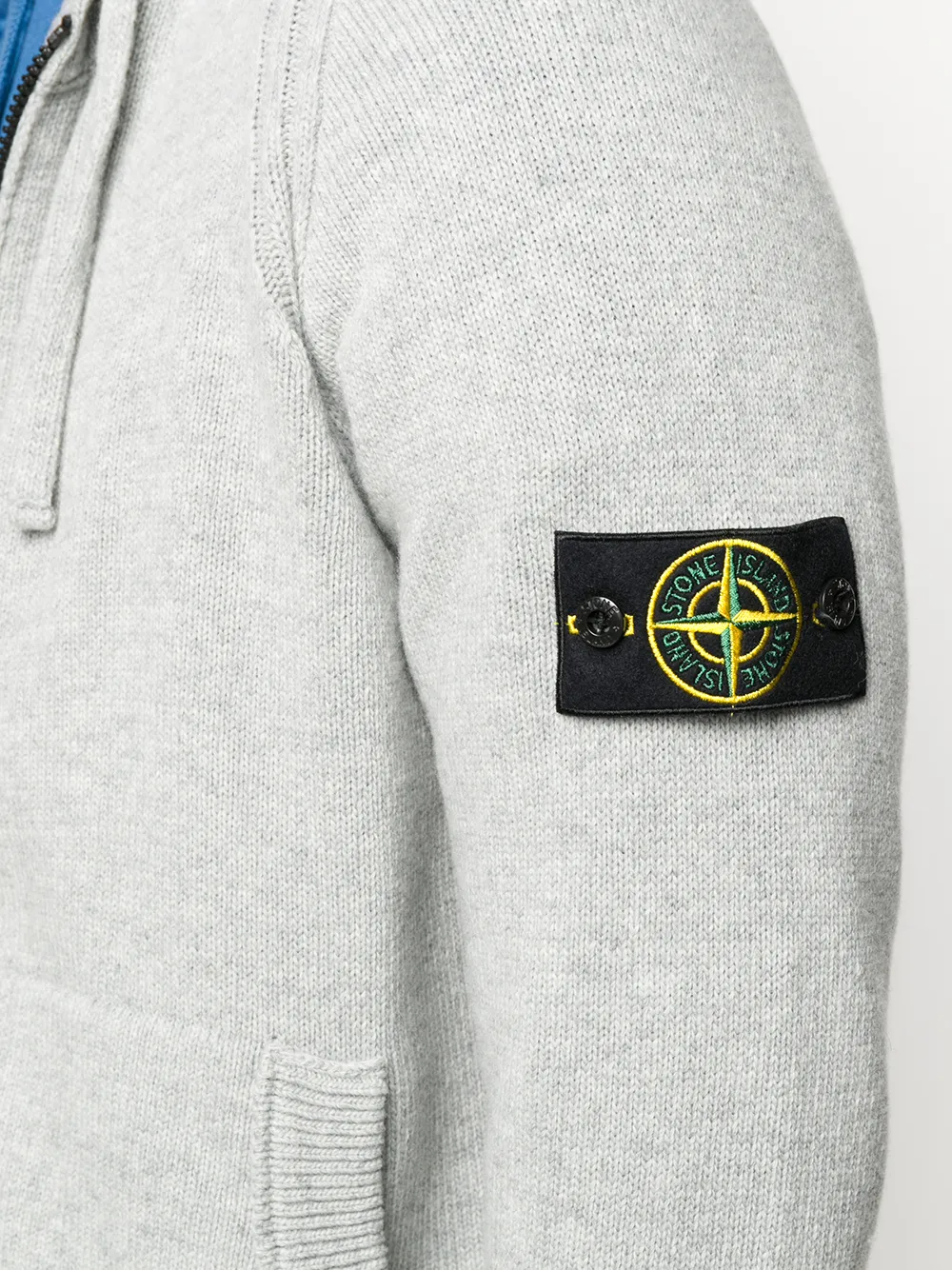 фото Stone island трикотажное худи