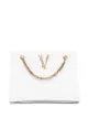 Image 1 of Versace quilted-effect logo tote bag