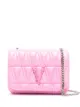 Image 1 of Versace Virtus quilted crossbody bag