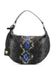 Image 1 of Versace snake-print shoulder bag